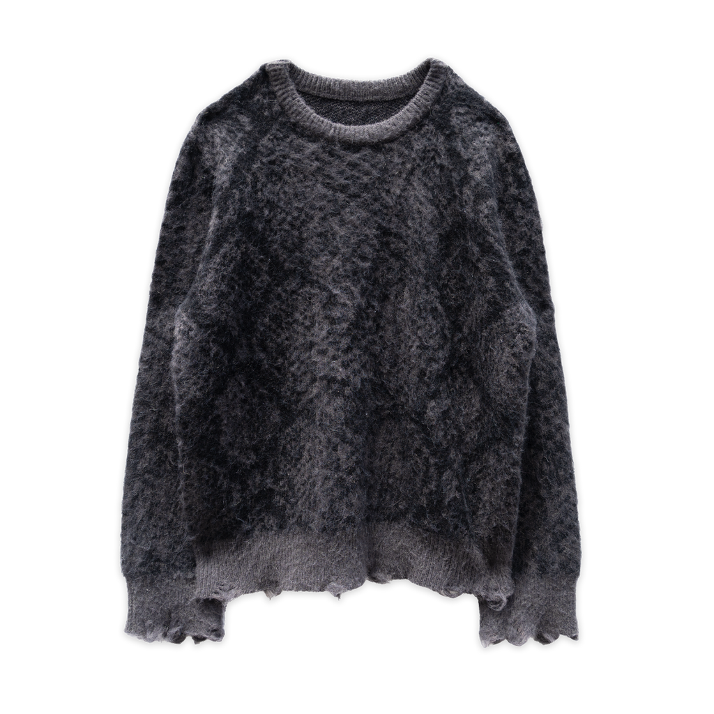 SNAKESKIN MOHAIR SWEATER